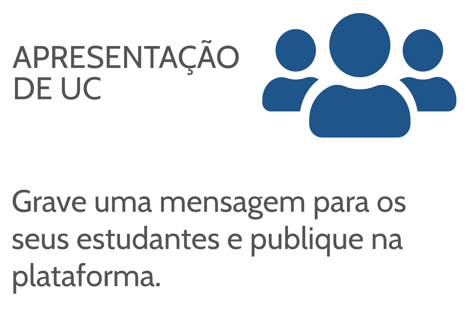 Unidades Curriculares