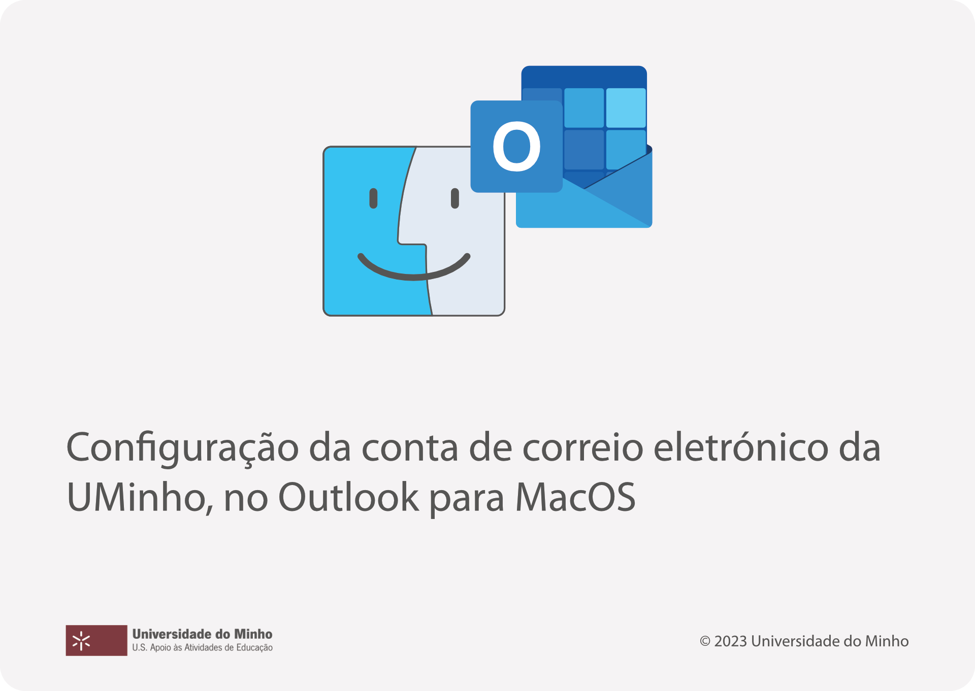 Configuração da conta de correio eletrónico da UMinho